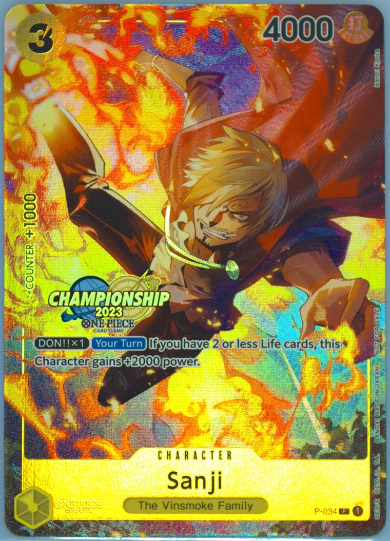 Sanji (One Piece Championship 2023 Event Pack)