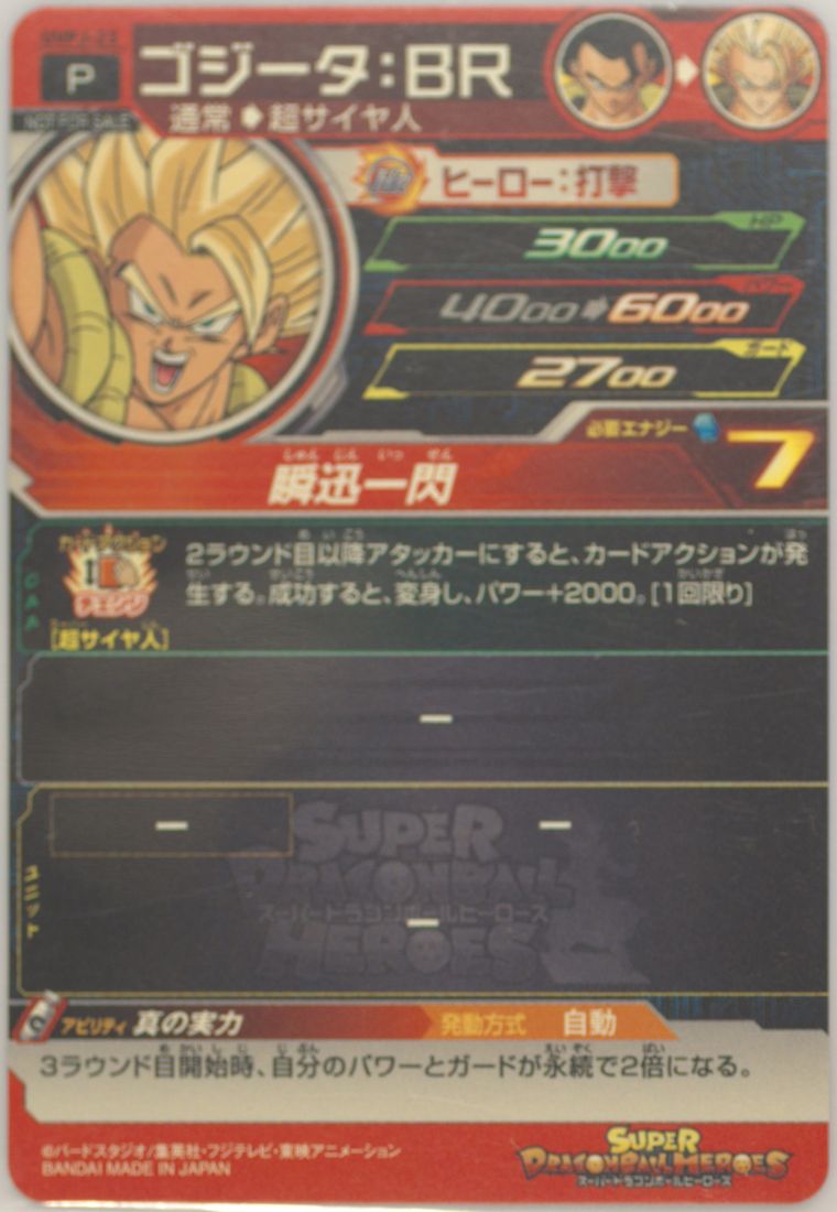 ドラゴンボール　PSA Spec Details