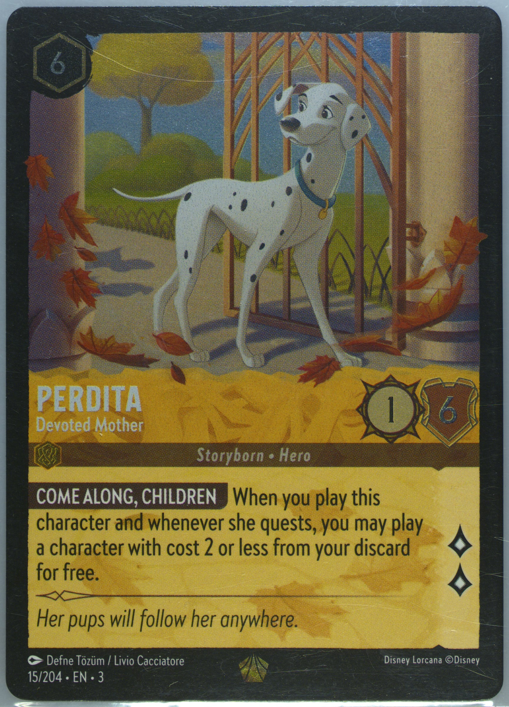 perdita lorcana card Lorcana - Reign of Jafar - Perdita