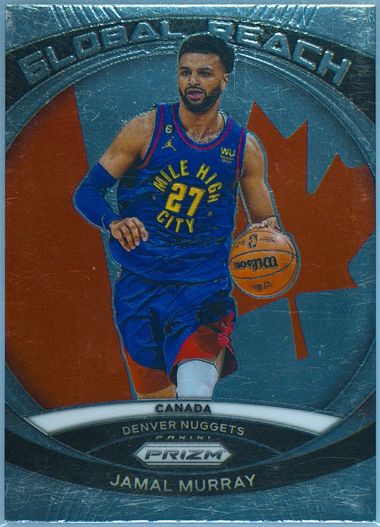 NBA Jamal Murray Panini Prizm 2nd プリズム版 2021-22 Panini Prizm Jamal Murray Green Cracked Ice Prizm SP
