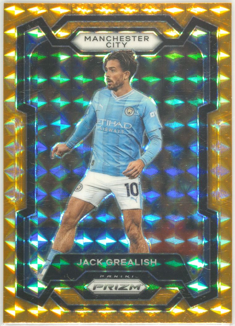 2020-21 PANINI PRIZM プレミア Jack Grealish 2020-21 Panini Prizm Premier League JACK GREALISH /99 Purple
