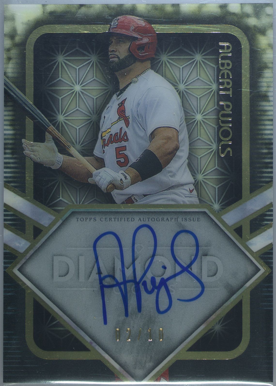 その他 Albert Pujols Diamond Icons Relic Auto Albert Pujols Auto | eBay