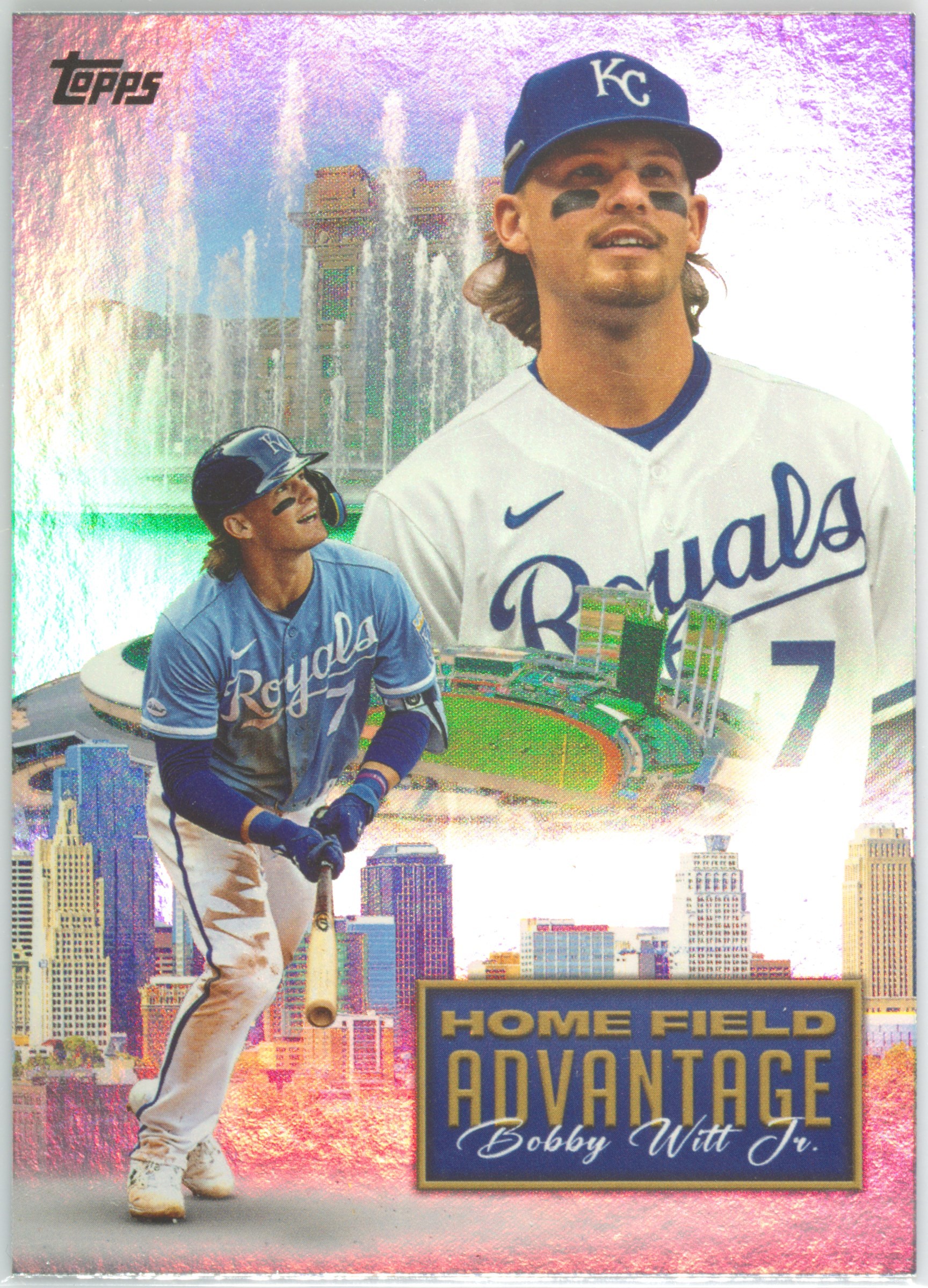 その他 MLB Bobby Witt Jr. PSA10 Bobby Witt Jr. 2024 Topps #HFA-10 Home Field Advantage /(SSP