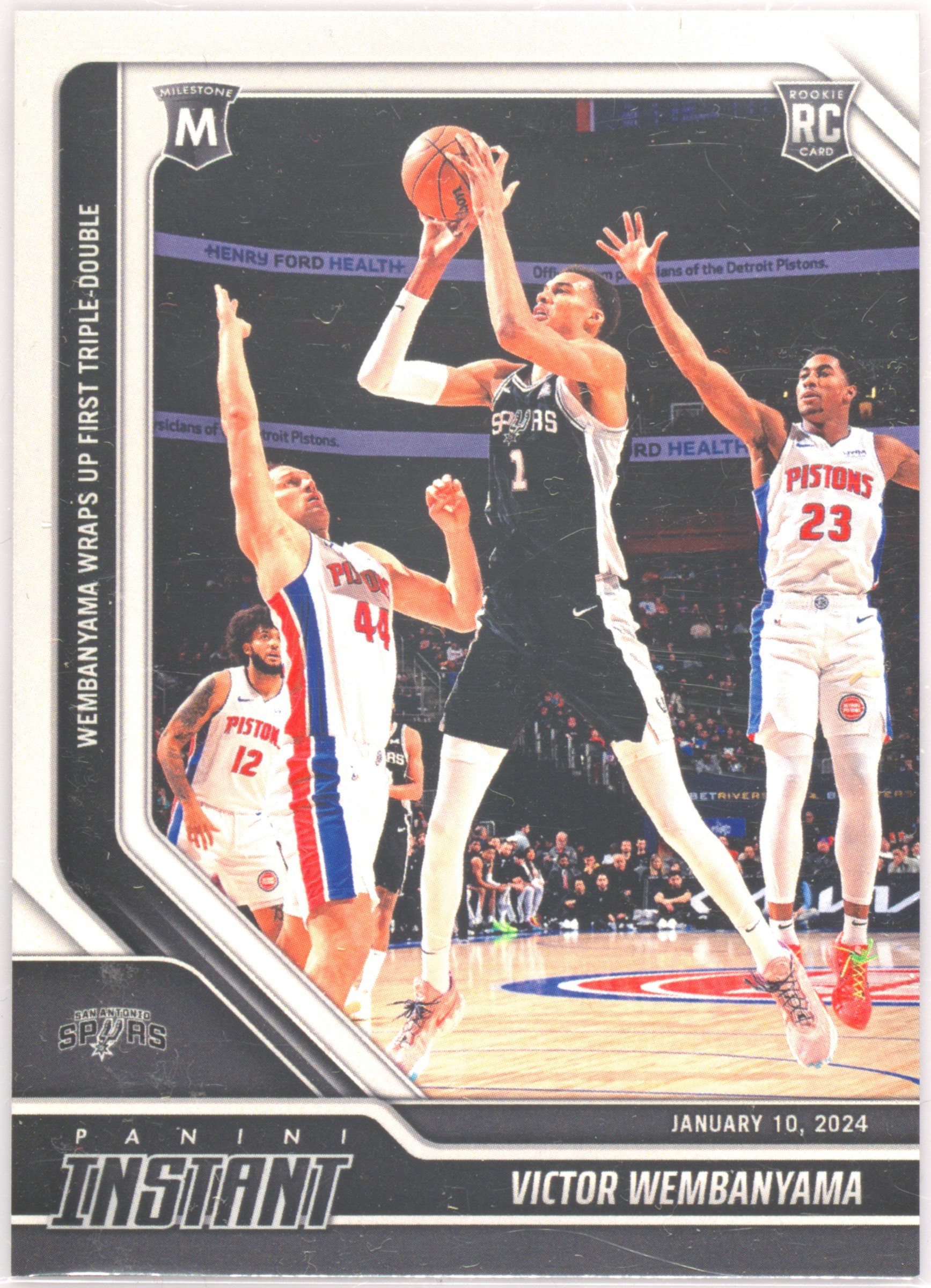 その他 2023 PANINI INSTANT WEMBANYAMA PSA10 Spec Details
