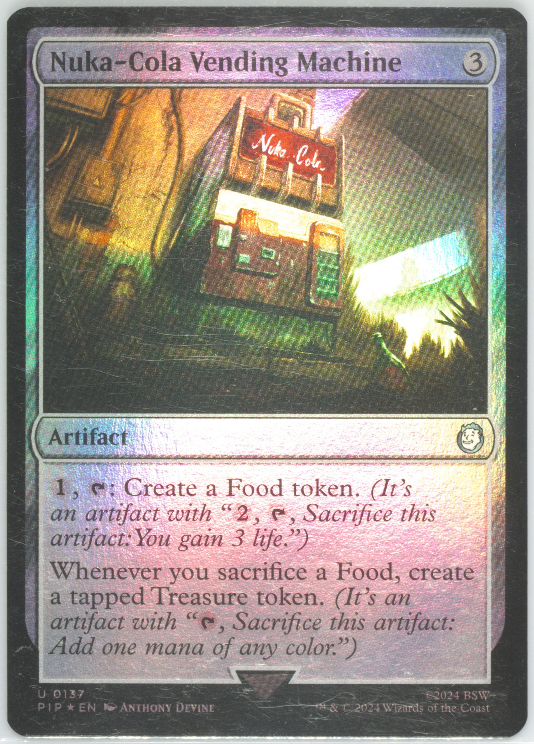 nuka-cola vending machine mtg card UP - D-Box Pro main image 1