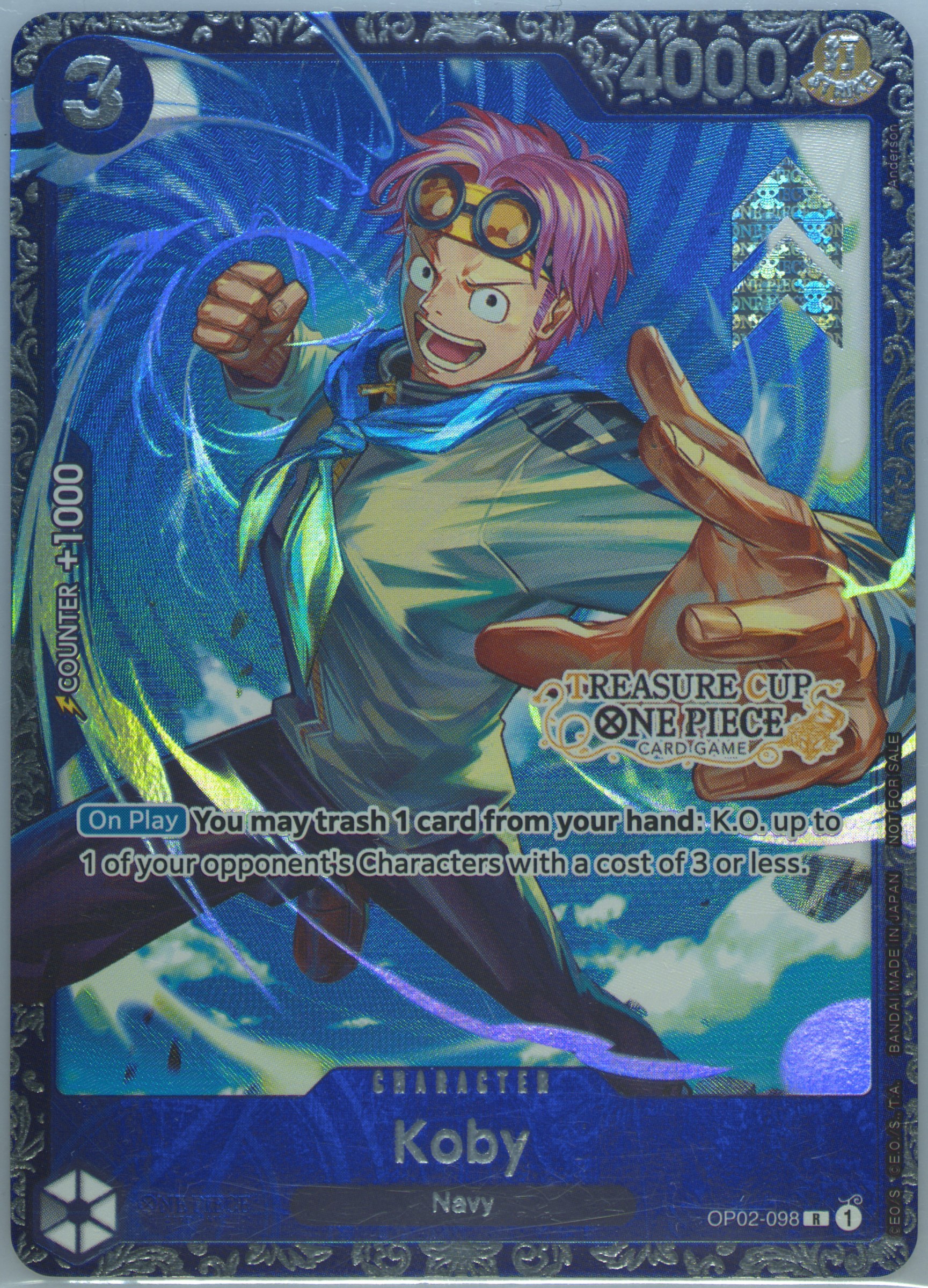 PSA10 コビー トレジャーカップ Spec Details