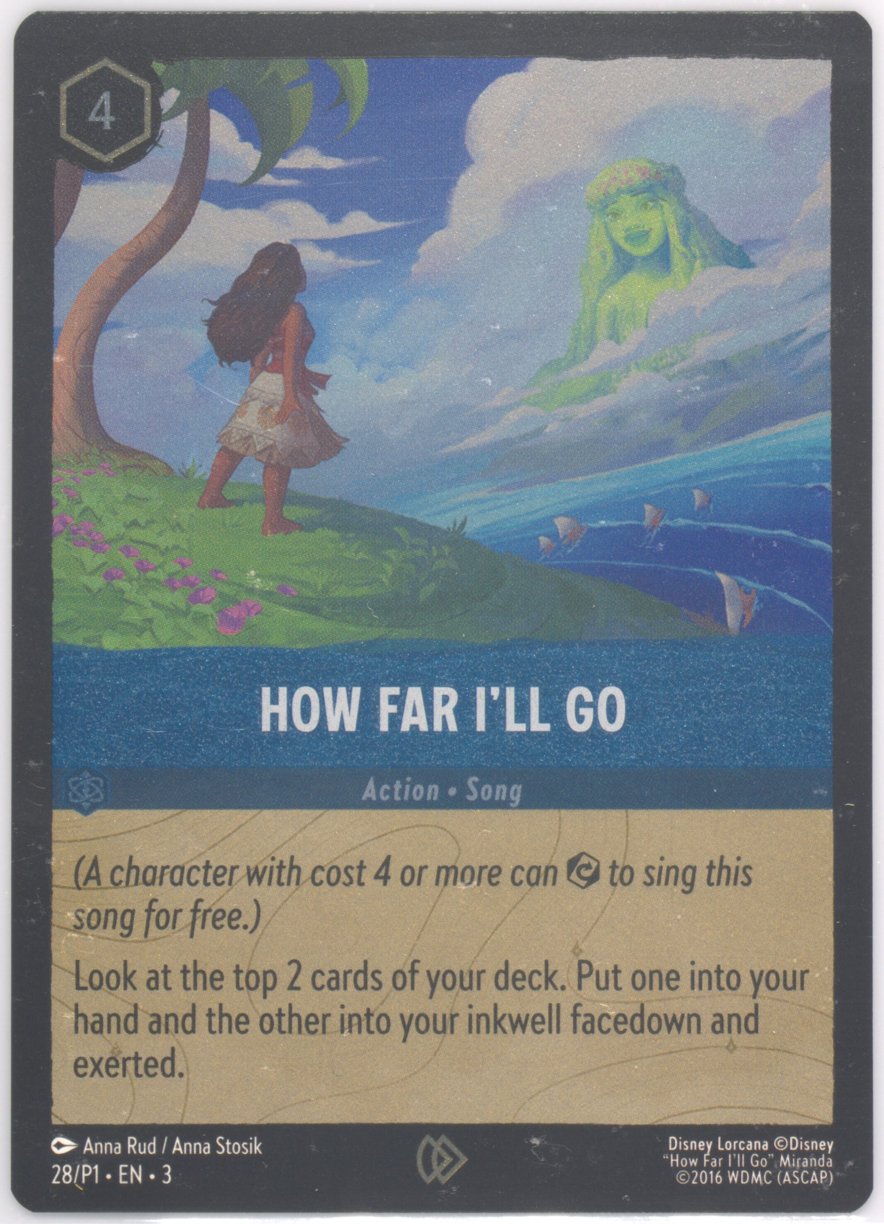 PSA10 DISNEY LORCANA モアナ映画特典プロモ #26 Disney Lorcana Promo Card Moana Japanese 2024 26/P2 | eBay