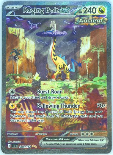 Auction Prices Realized Tcg Cards 2024 POKEMON TEF EN-TEMPORAL