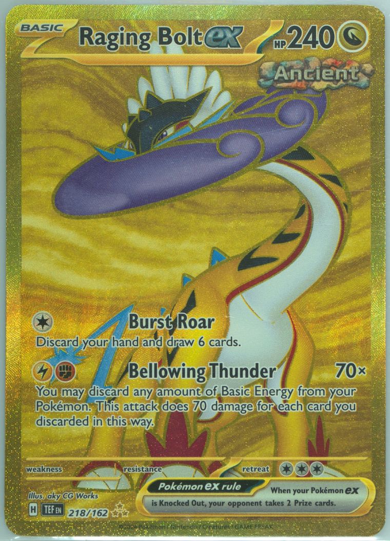 raging bolt pokemon card price Pokemon TCG - Stellar Crown - #111/142 - Raging Bolt main image 0