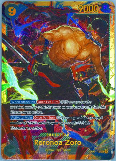 Auction Prices Realized Tcg Cards 2024 ONE PIECE OP06-WINGS OF THE