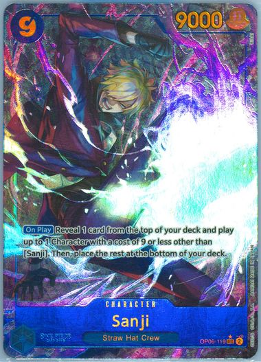 Auction Prices Realized Tcg Cards 2024 One Piece Op06-Wings