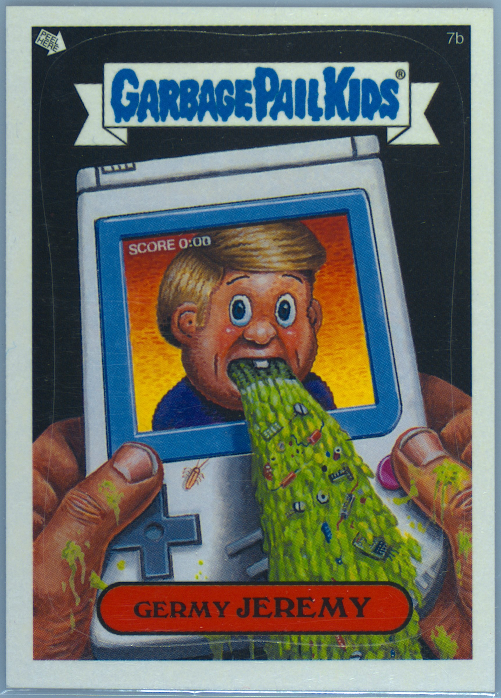2004 Topps Garbage Pail Kids Stickers Series 2 #7b Germy Jeremy front
