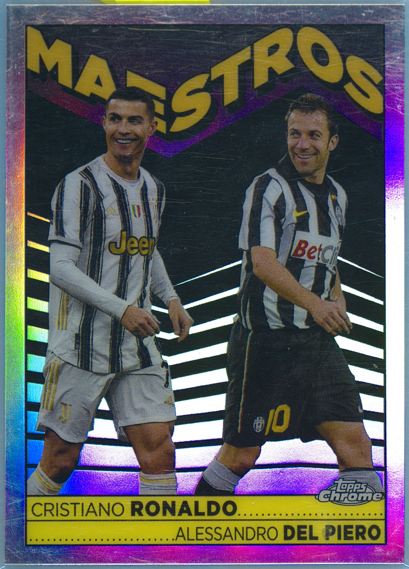 Alessandro Del Piero 2022 Topps Chrome UEFA Club