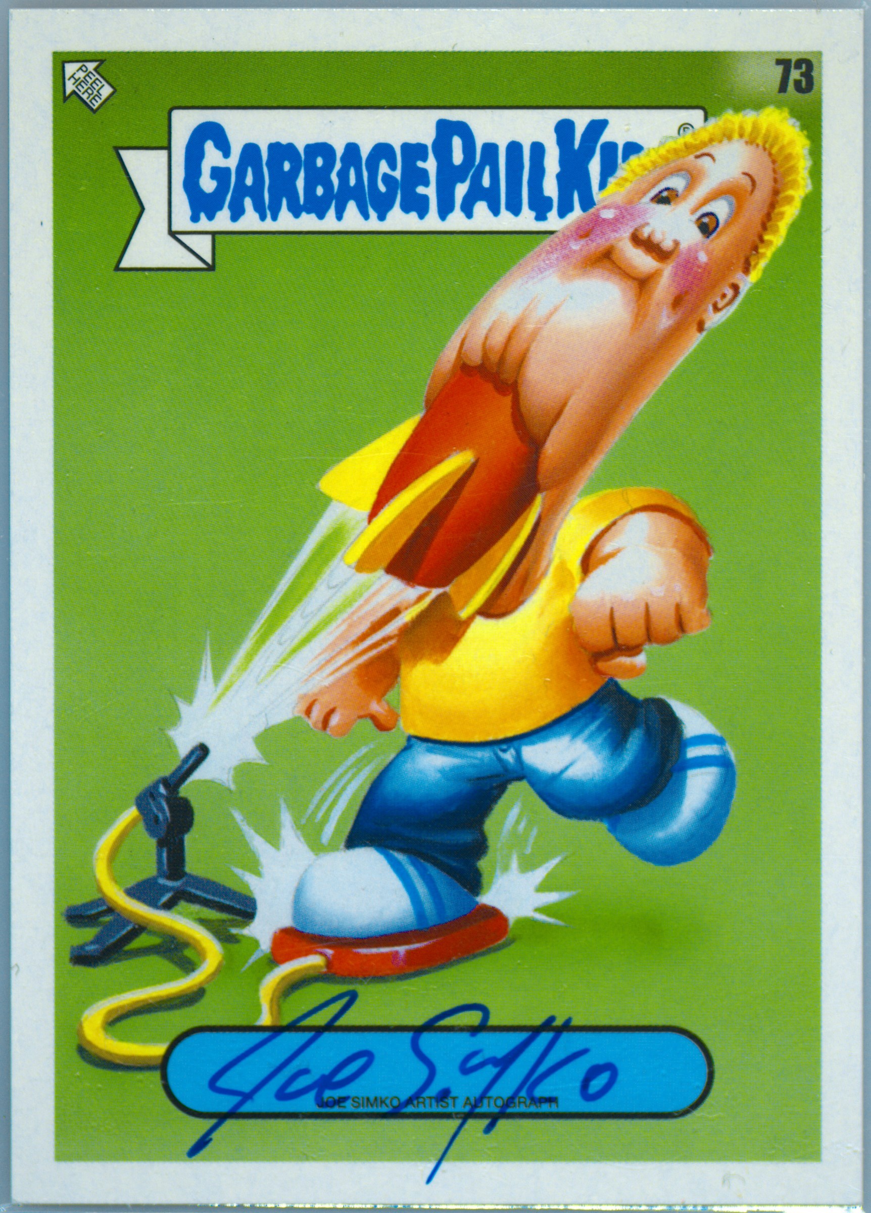 2024 Topps Garbage Pail Kids Series 1: Kids At Play Artist Autographs #73 Joe Simko front