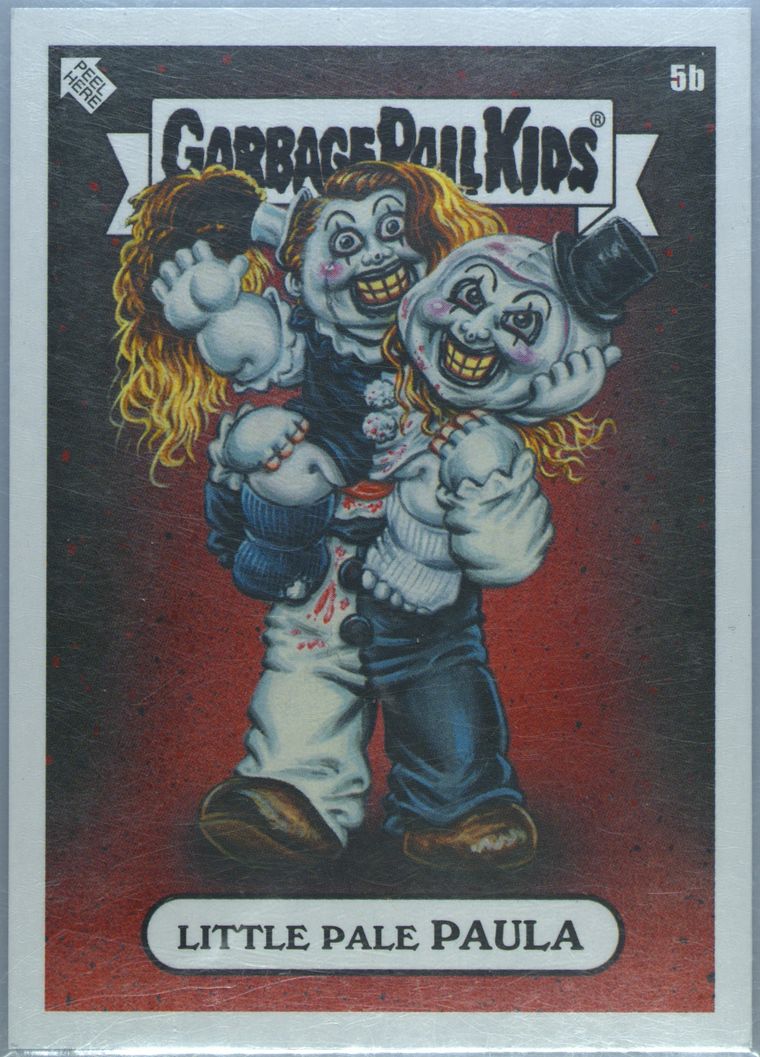 2023 Topps Garbage Pail Kids Oh The Horrible #5b Little Pale Paula front