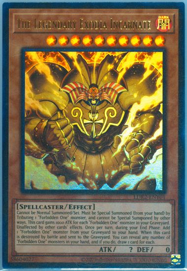 遊戯王OCG デュエルモンスターズ BANDAI THE LEGENDARY EXODIA INCARNATE The Legendary Exodia Incarnate | Card Details | Yu-Gi-Oh