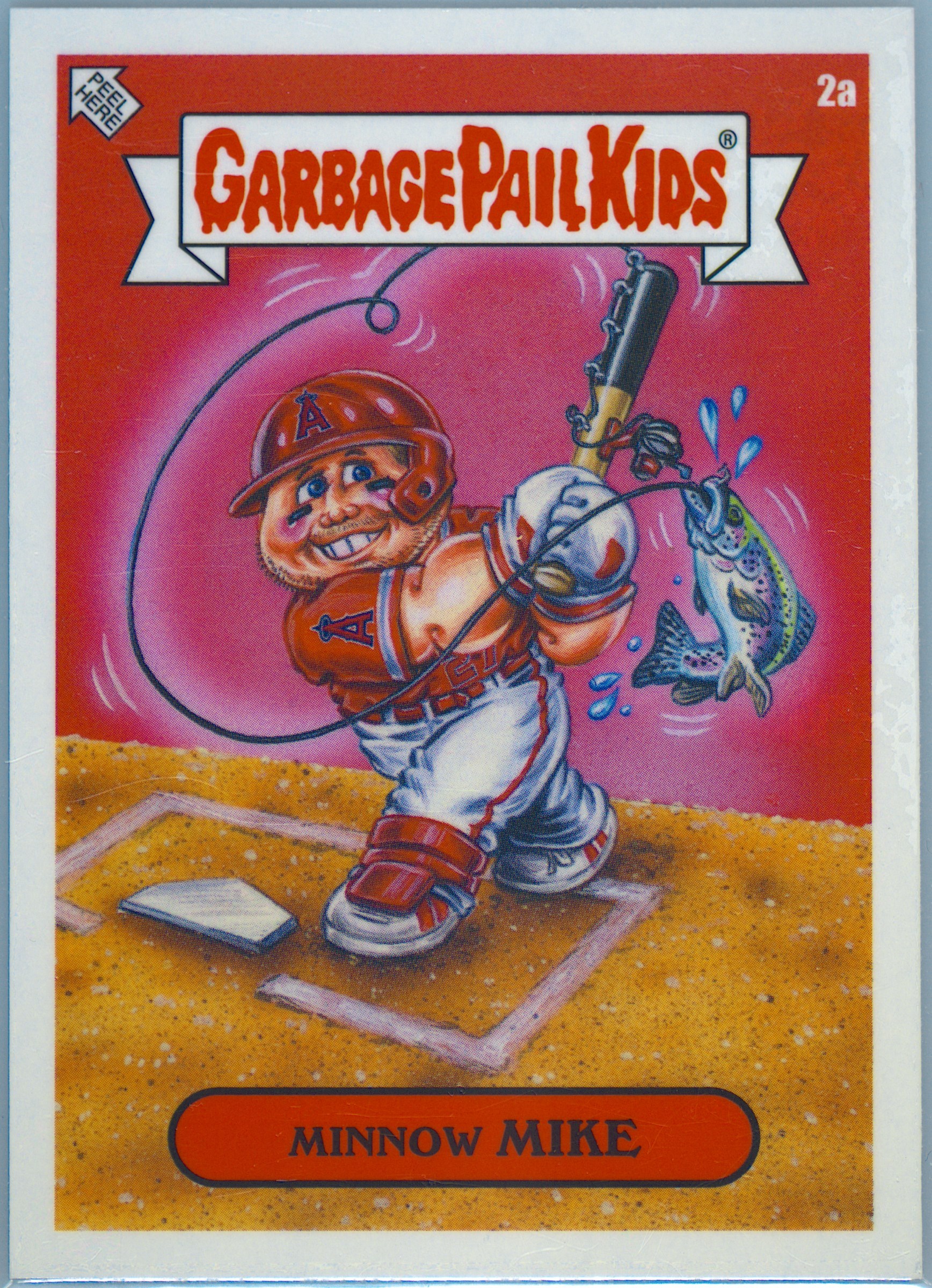 Mike Trout Minnow Mike #2A PSA 5 Garbage Pail Kids card front