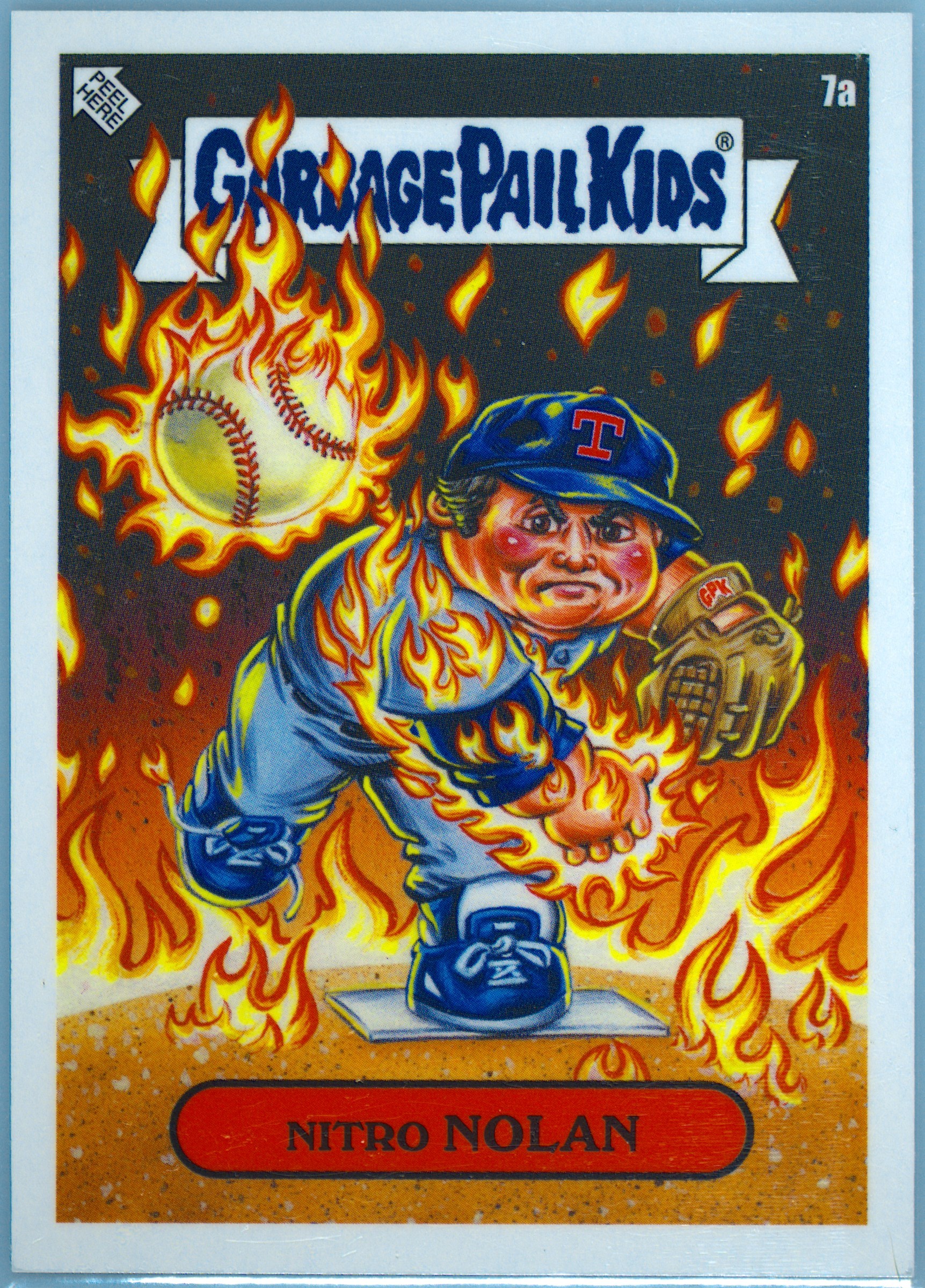 2023 Topps Garbage Pail Kids X Mlb Series 3 #7a Nitro Nolan front