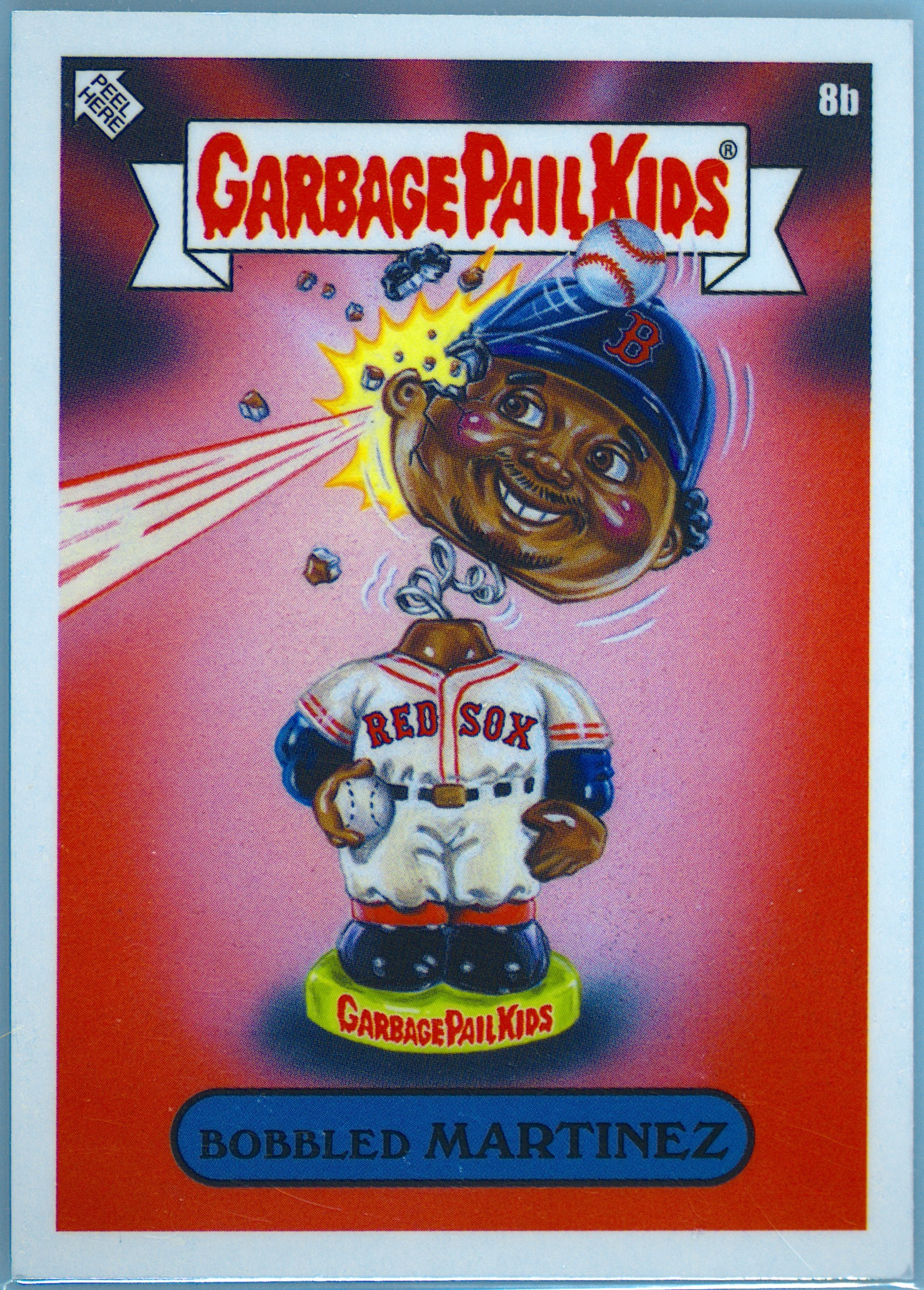 2023 Topps Garbage Pail Kids X Mlb Series 3 #8b Bobbled Martinez front