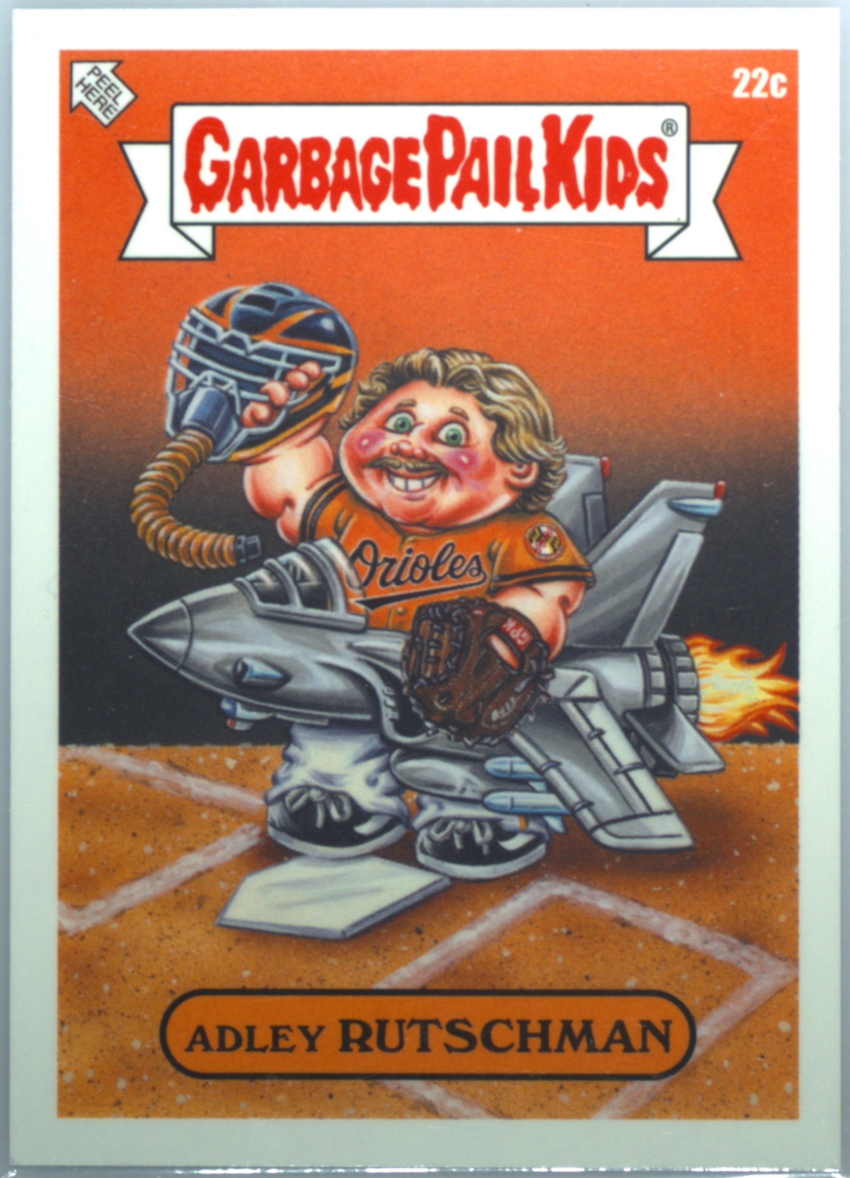 2023 Topps Garbage Pail Kids X MLB Series 3 #22c Adley Rutschman front