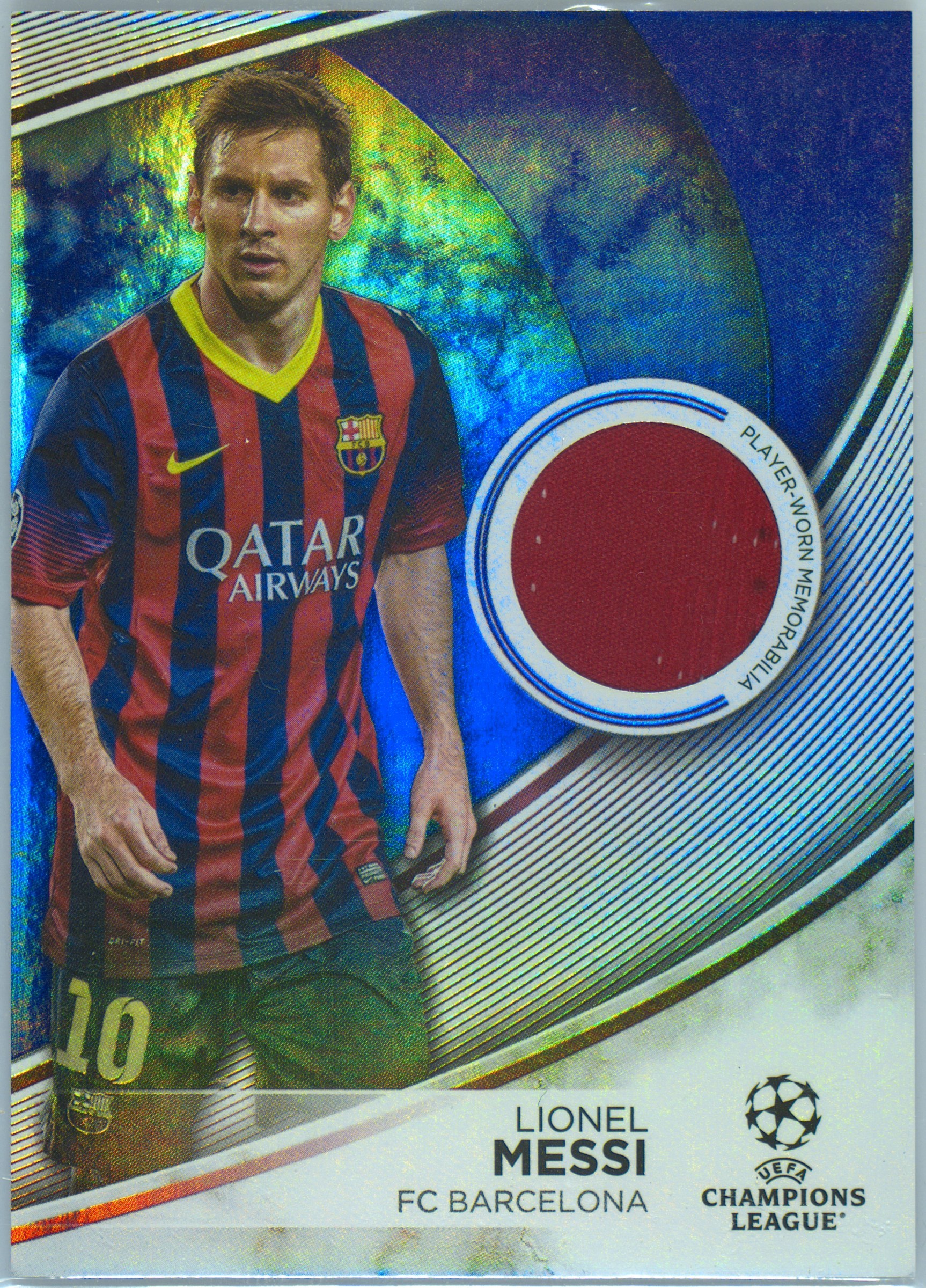 Messi Topps Spec Details