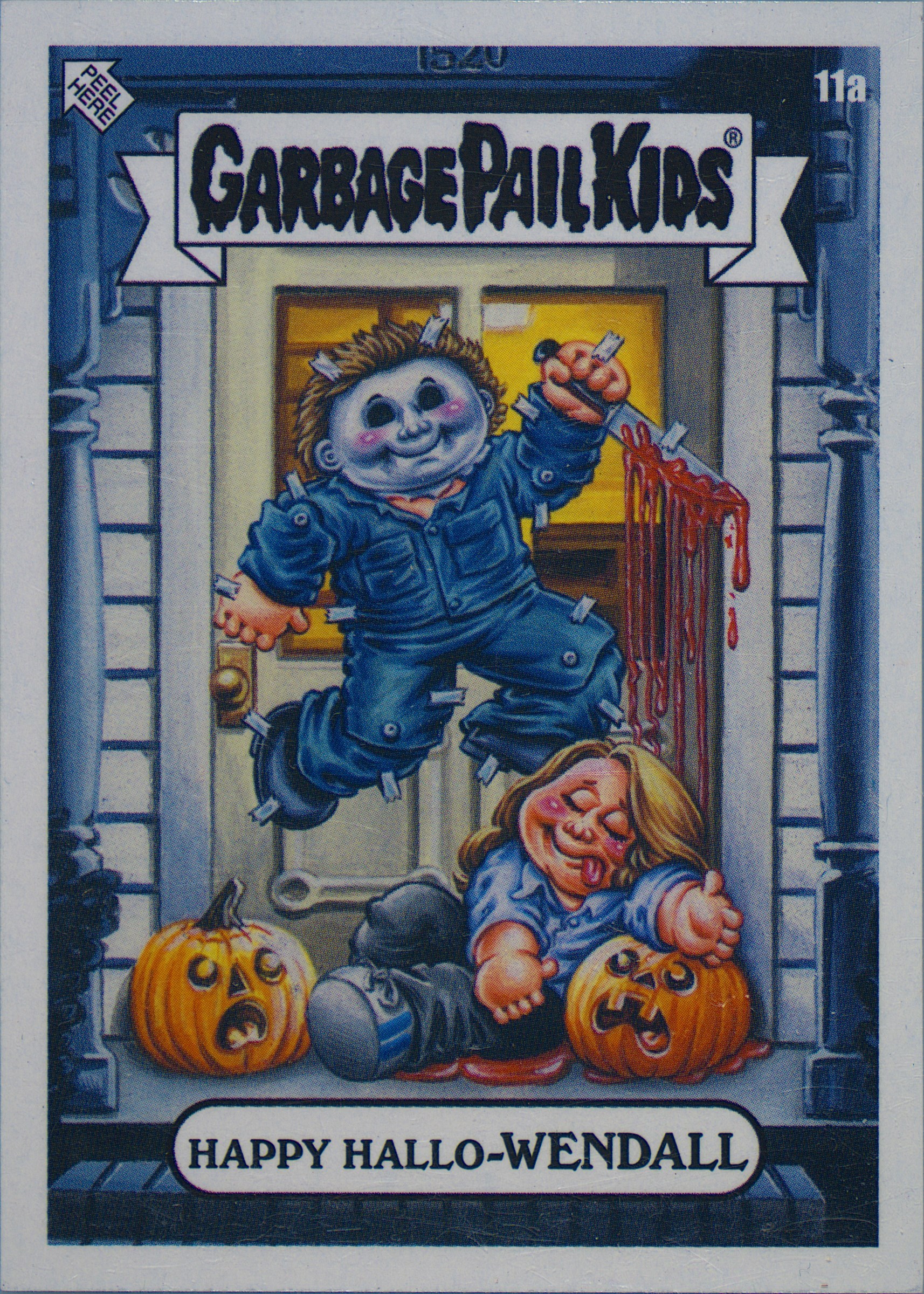 2023 Topps Garbage Pail Kids Oh The Horrible #11a Happy Hallo-Wendall front