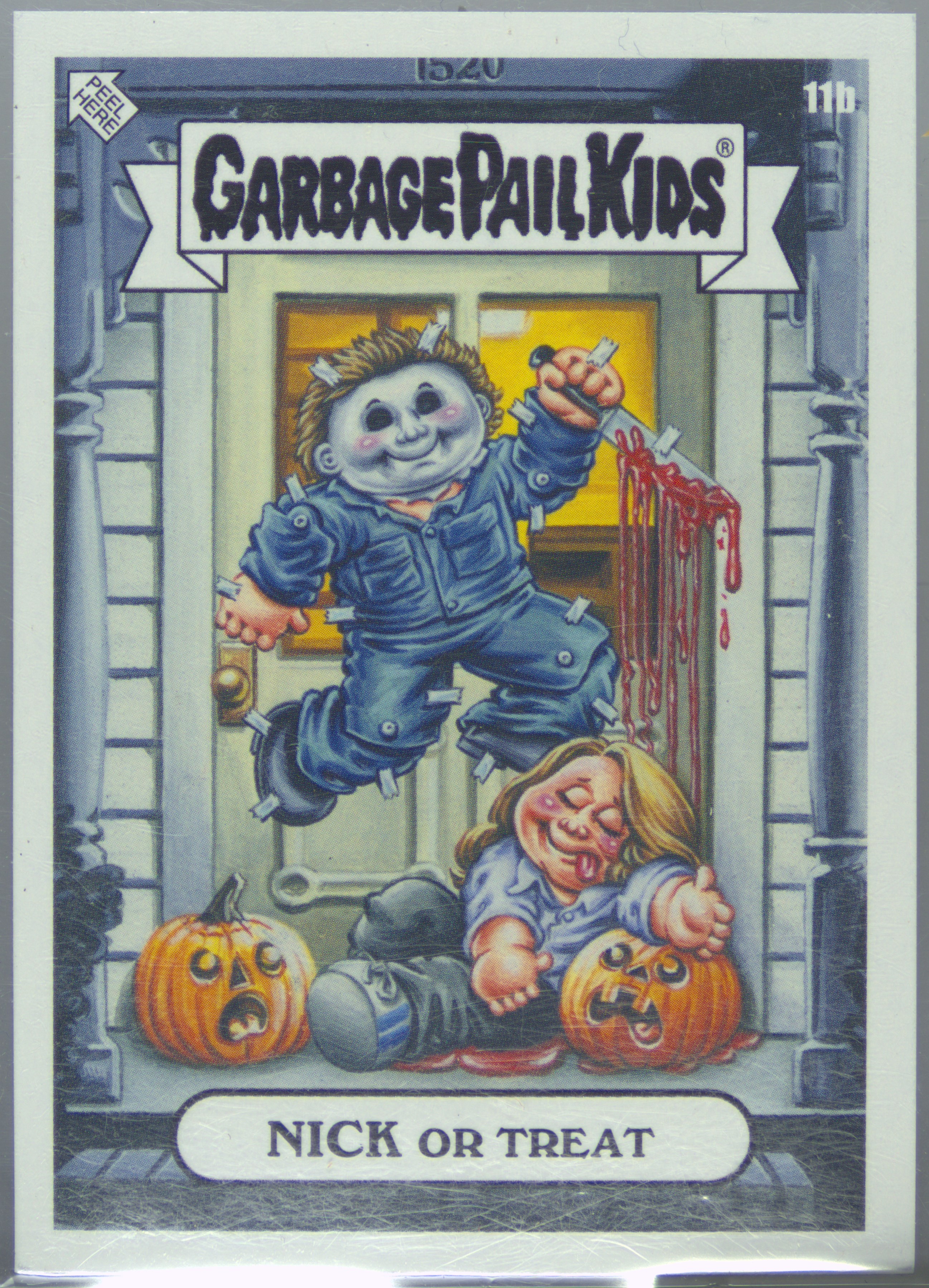2023 Topps Garbage Pail Kids Oh The Horrible #11b Nick Or Treat front
