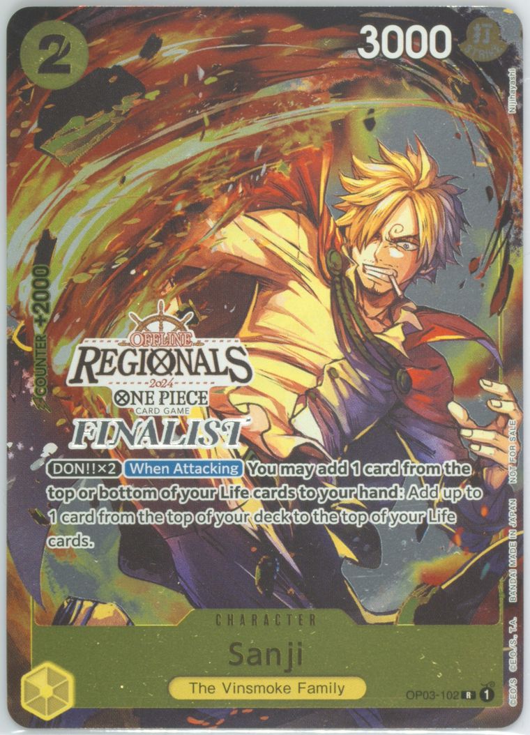 Sanji (One Piece Offline Regionals Pack 2024 Vol 1)