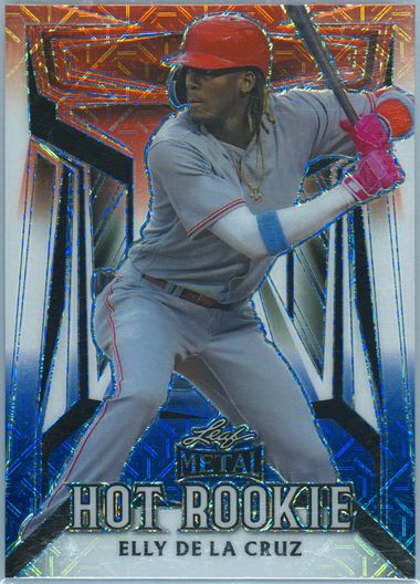 2023 Leaf Metal Hot Rookie Ellie De La Cruz Limited To 7 Pieces 