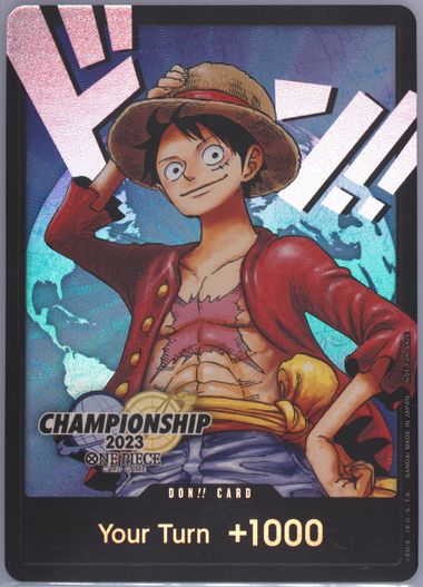 Auction Prices Realized Tcg Cards 2024 ONE PIECE PROMOS Don