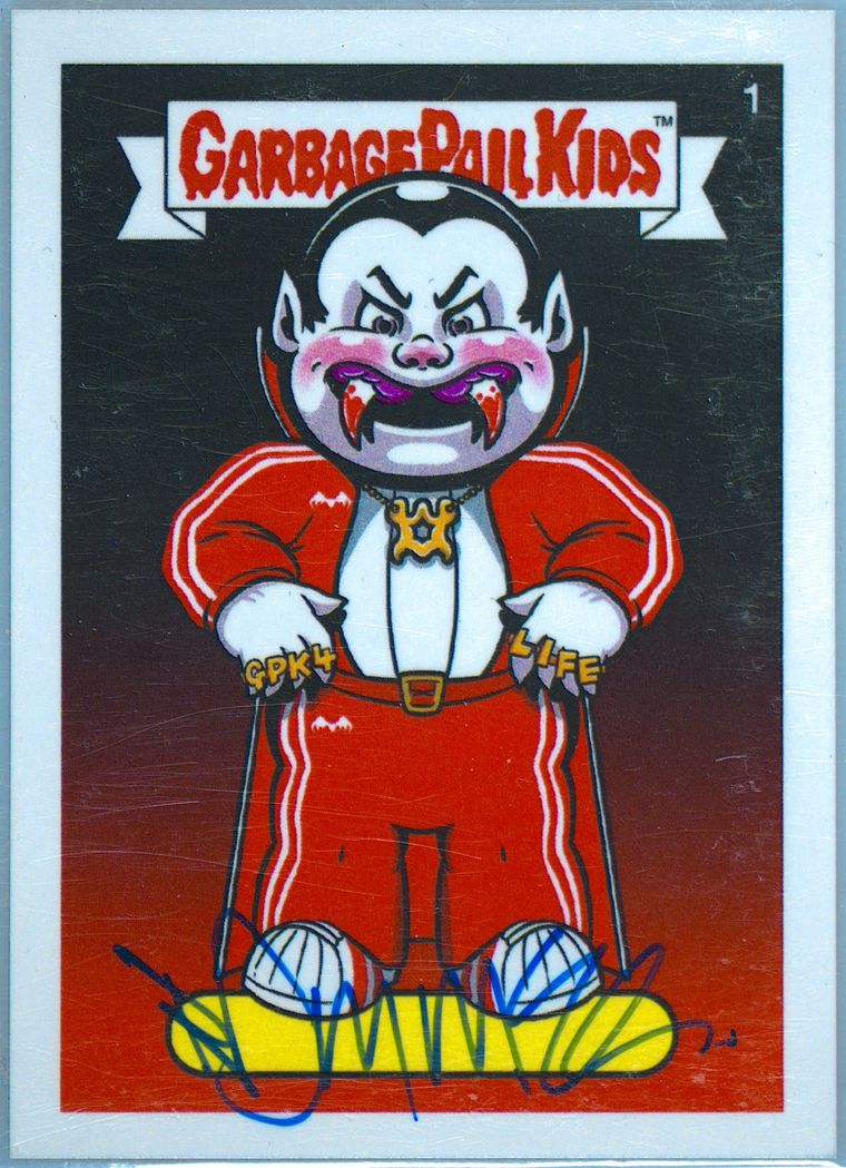 2023 Topps Garbage Pail Kids Get A Grip Deadwoodz Series 1 Autograph #1 Rory Mcqueen front