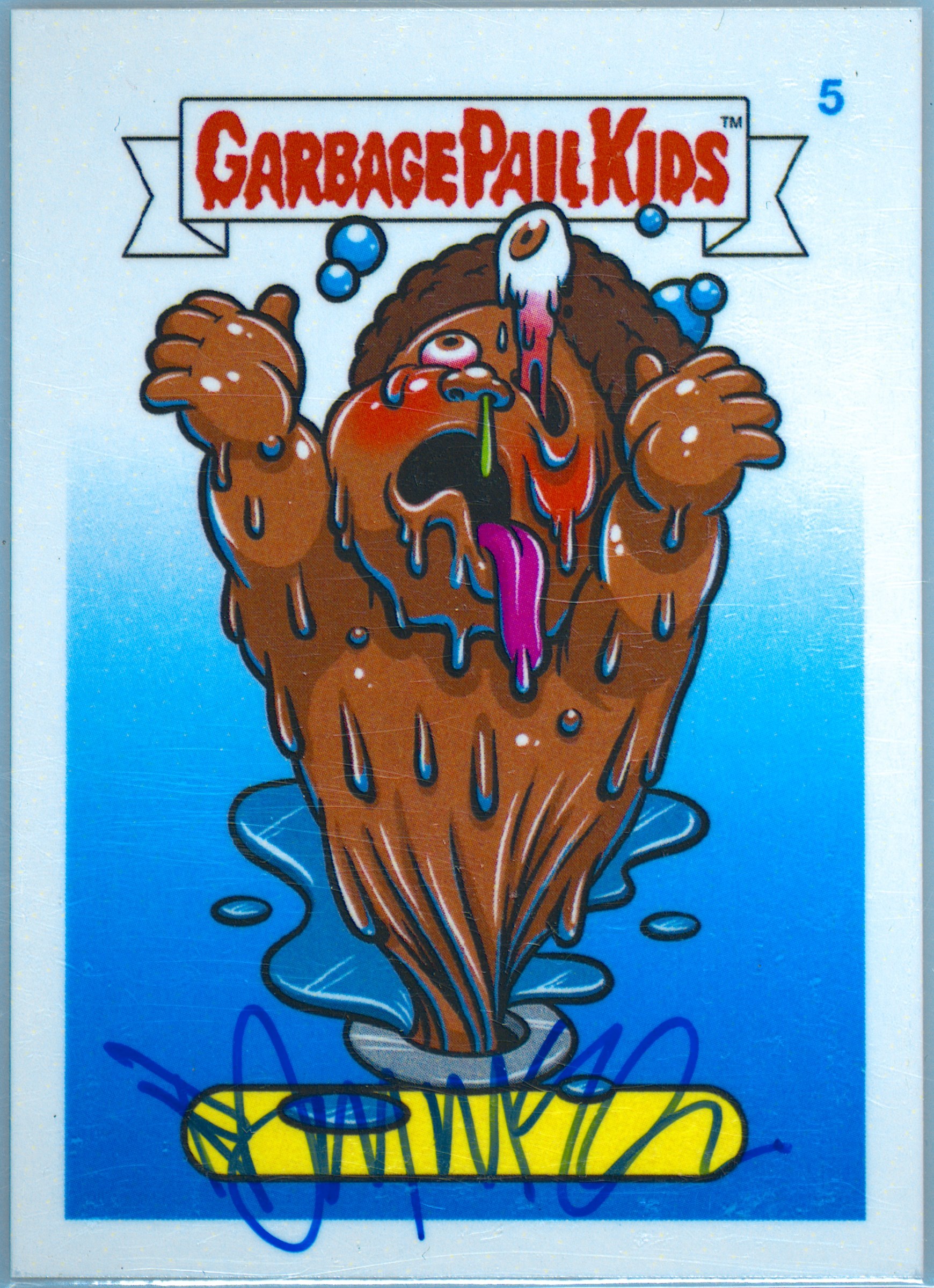2023 Topps Garbage Pail Kids Get A Grip Deadwoodz Series 1 Autograph #5 RORY McQUEEN front