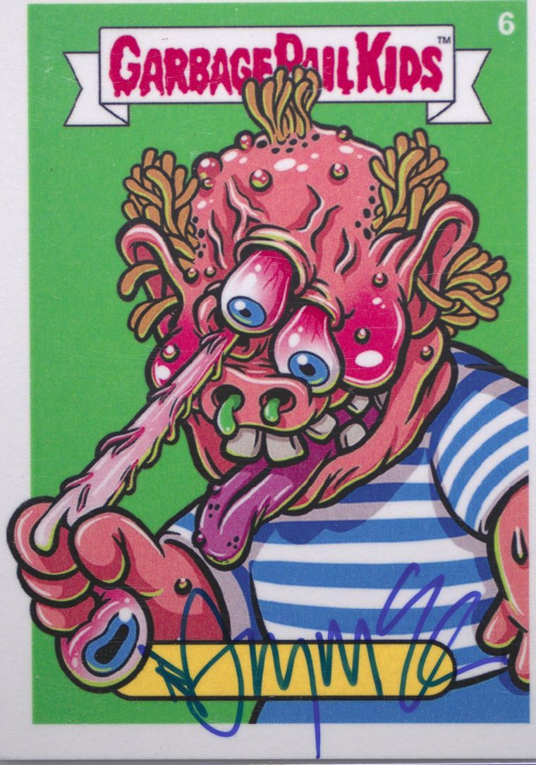 2023 Topps Garbage Pail Kids Get A Grip Deadwoodz Series 1 Autograph #6 RORY McQUEEN front