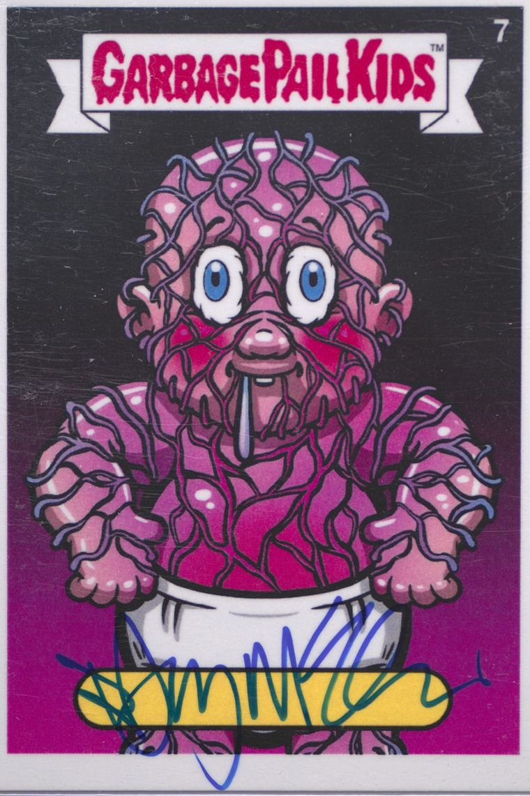 2023 Topps Garbage Pail Kids Get A Grip Deadwoodz Series 1 Autograph #7 Rory Mcqueen front
