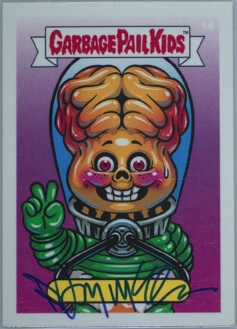 2023 Topps Garbage Pail Kids Get A Grip Deadwoodz Series 1 Autograph #14 RORY McQUEEN front