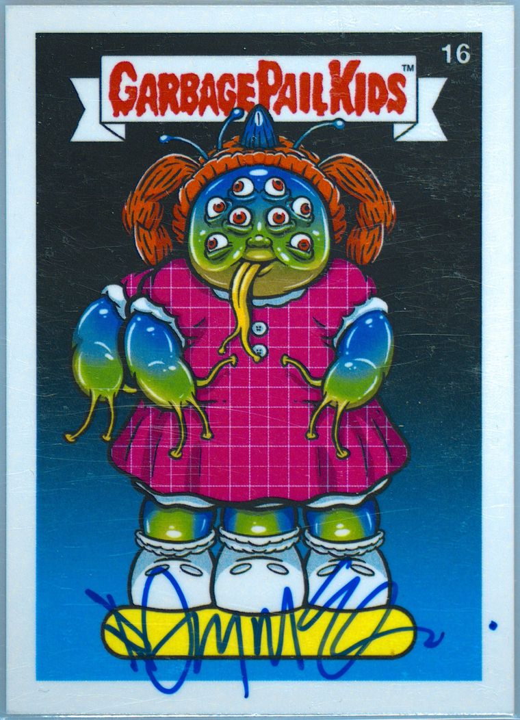 2023 Topps Garbage Pail Kids Get A Grip Deadwoodz Series 1 Autograph #16 RORY McQUEEN front
