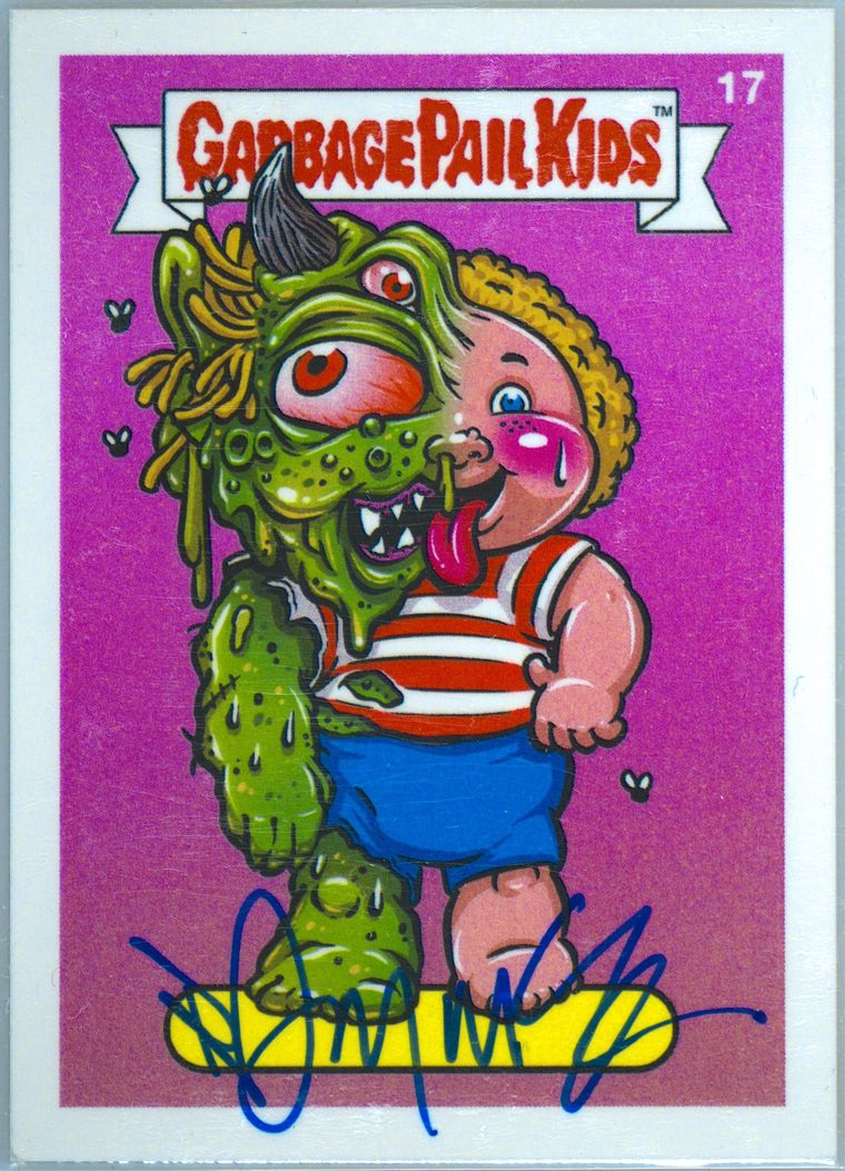 2023 Topps Garbage Pail Kids Get A Grip Deadwoodz Series 1 Autograph #17 RORY McQUEEN front
