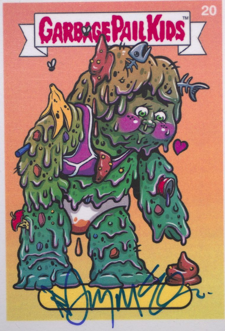 2023 Topps Garbage Pail Kids Get A Grip Deadwoodz Series 1 Autograph #20 Rory Mcqueen front