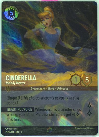 PSA10Disney Loracnaアナ #217 エンチャンテッド3210 Disney Lorcana Anna True Hearted Enchanted #217/204 PSA 10