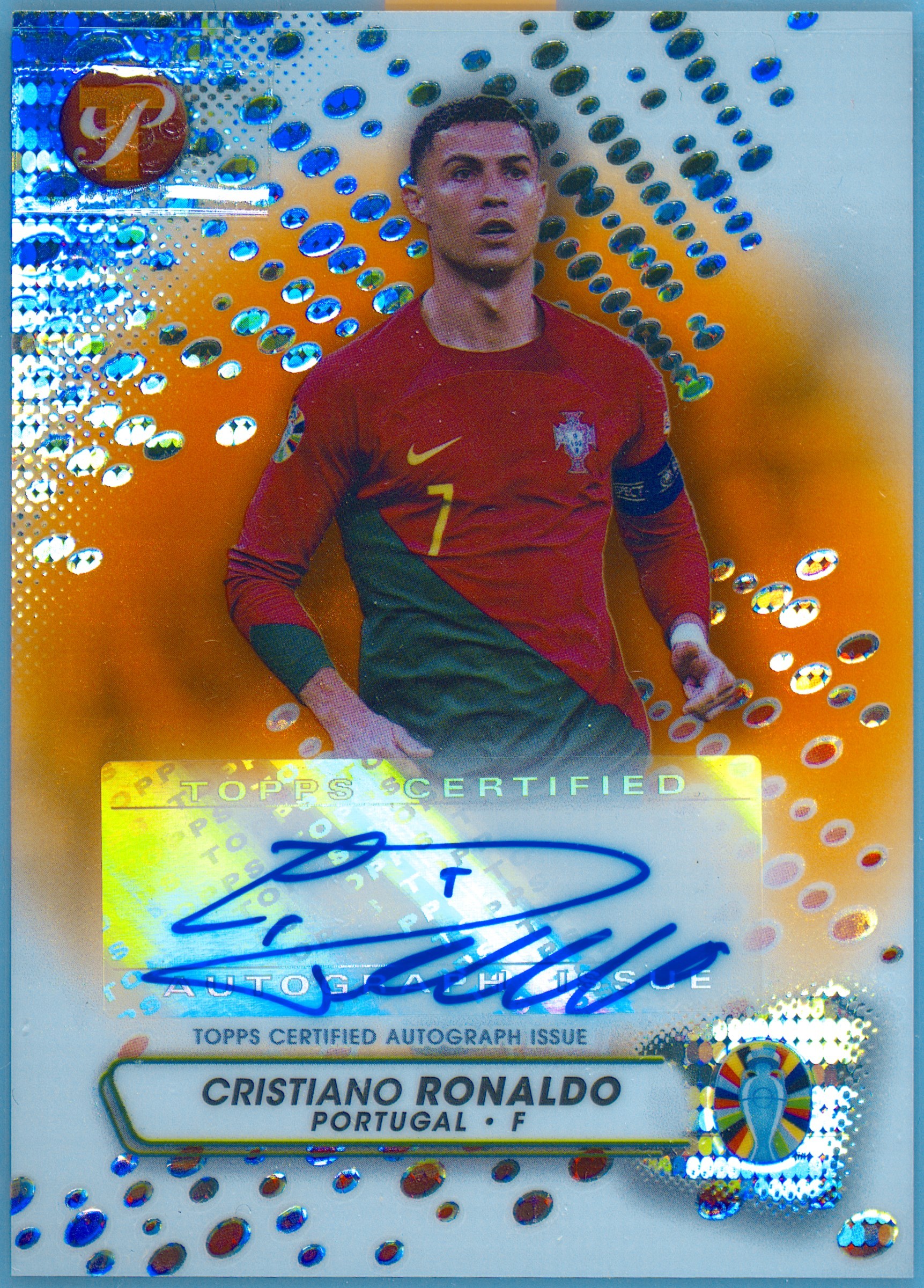 超レア 199枚限定 PSA8 Ronaldo Topps BGS10 ARS 2022-23 Topps Finest UCL Sporting Cristiano Ronaldo Black/Gold