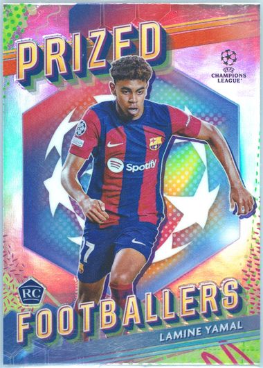 Amazon.co.jp: ヤマル 直筆サイン 2024 Topps Finest バルセロナ