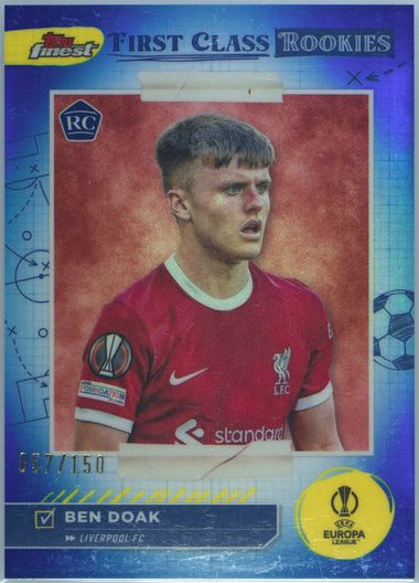 Auction Prices Realized Soccer Cards 2023-24 Topps Finest Uefa 