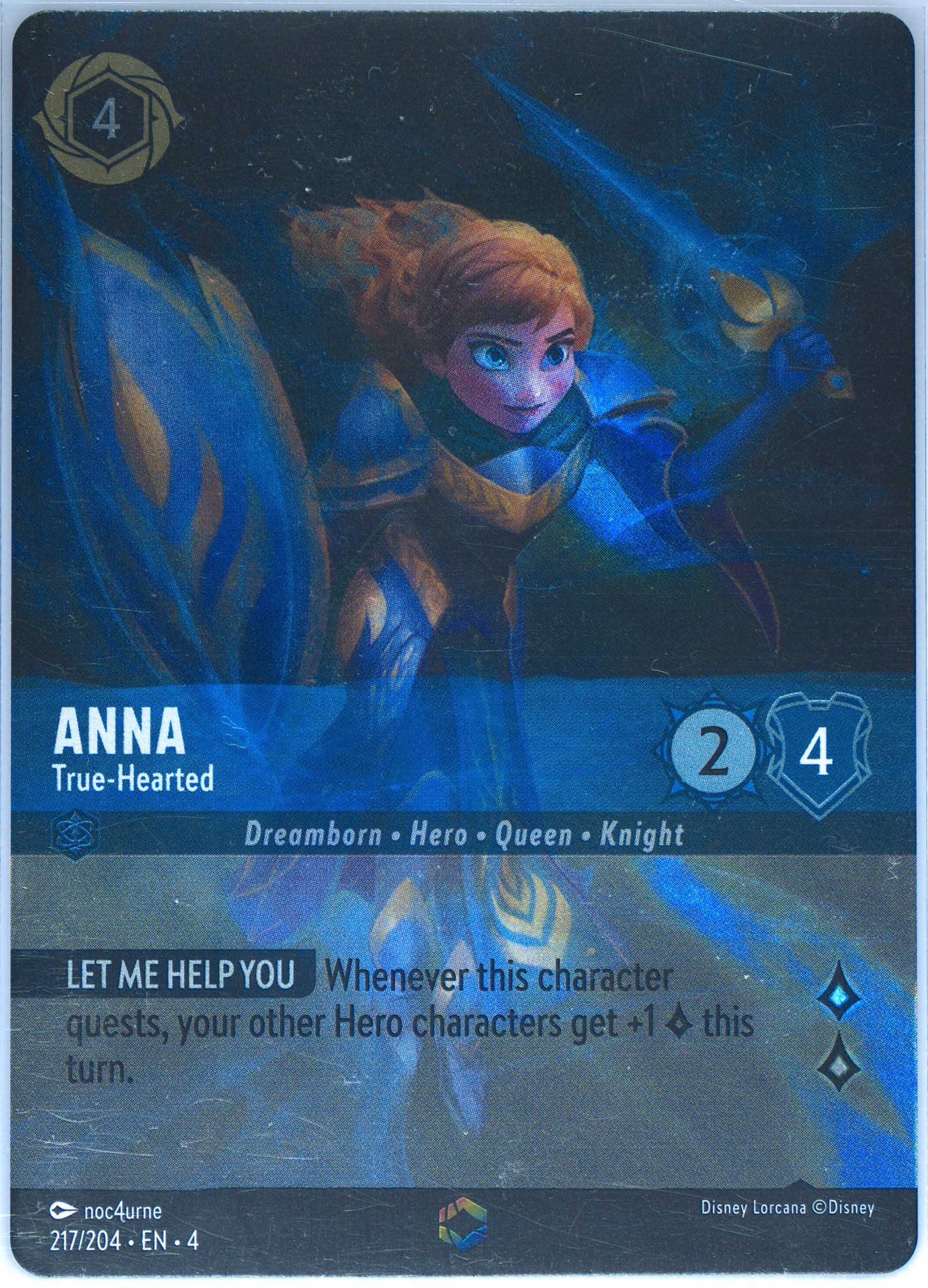 その他 2025 Disney Lorcana Anna #217 PSA10 Spec Details