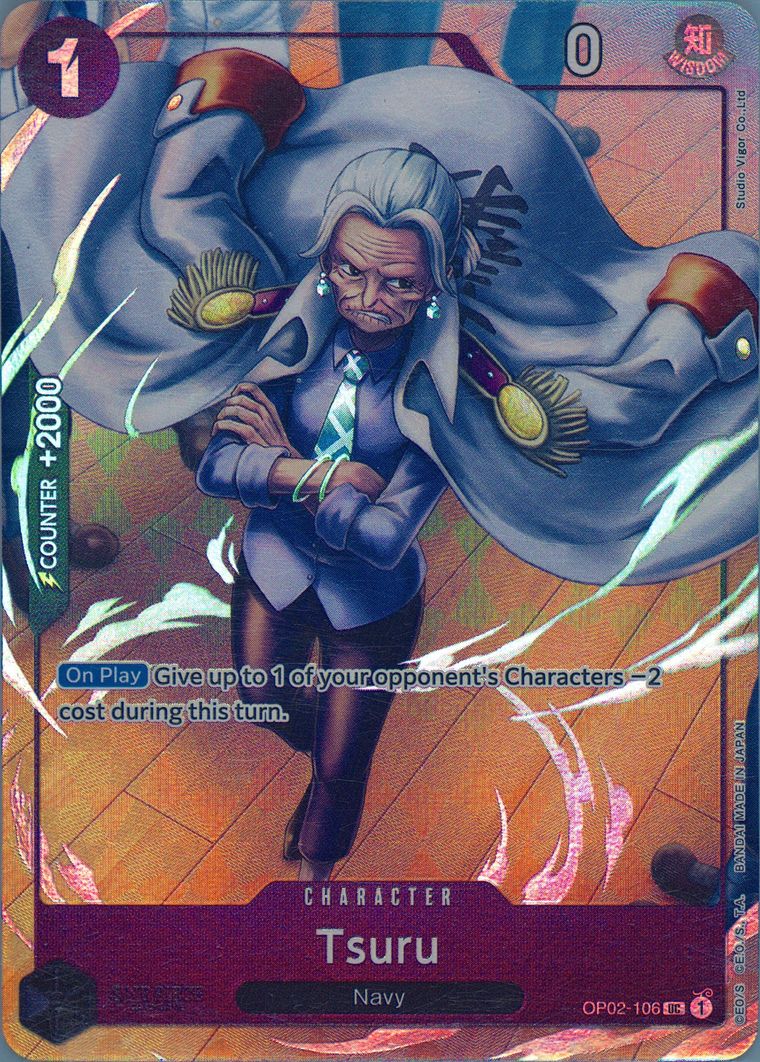 Tsuru (One Piece Premium Card Collection Best Selection Vol 1)