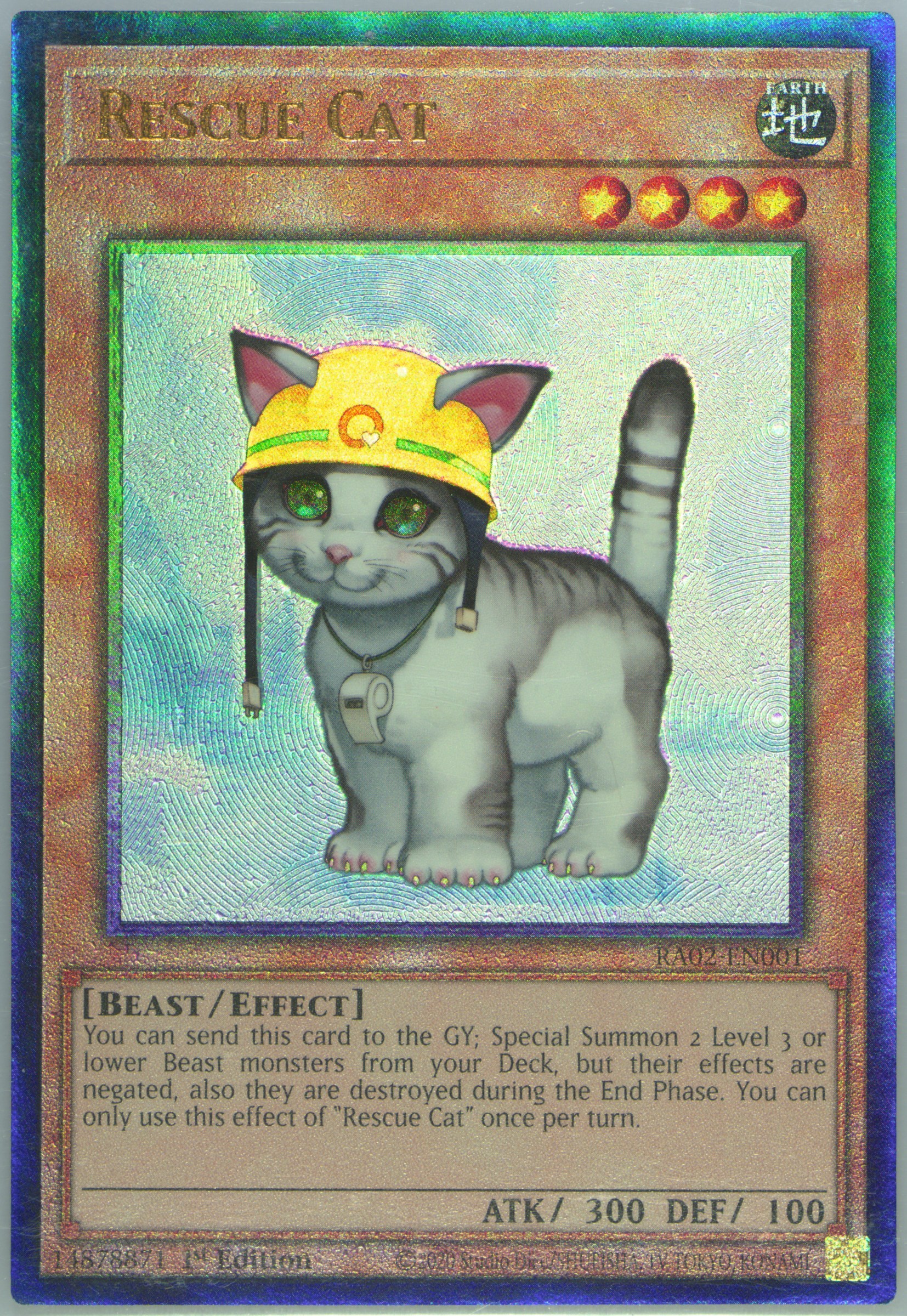 rescue cat yugioh card Pre-order] Yu-Gi-Oh! VRAINS main image 1