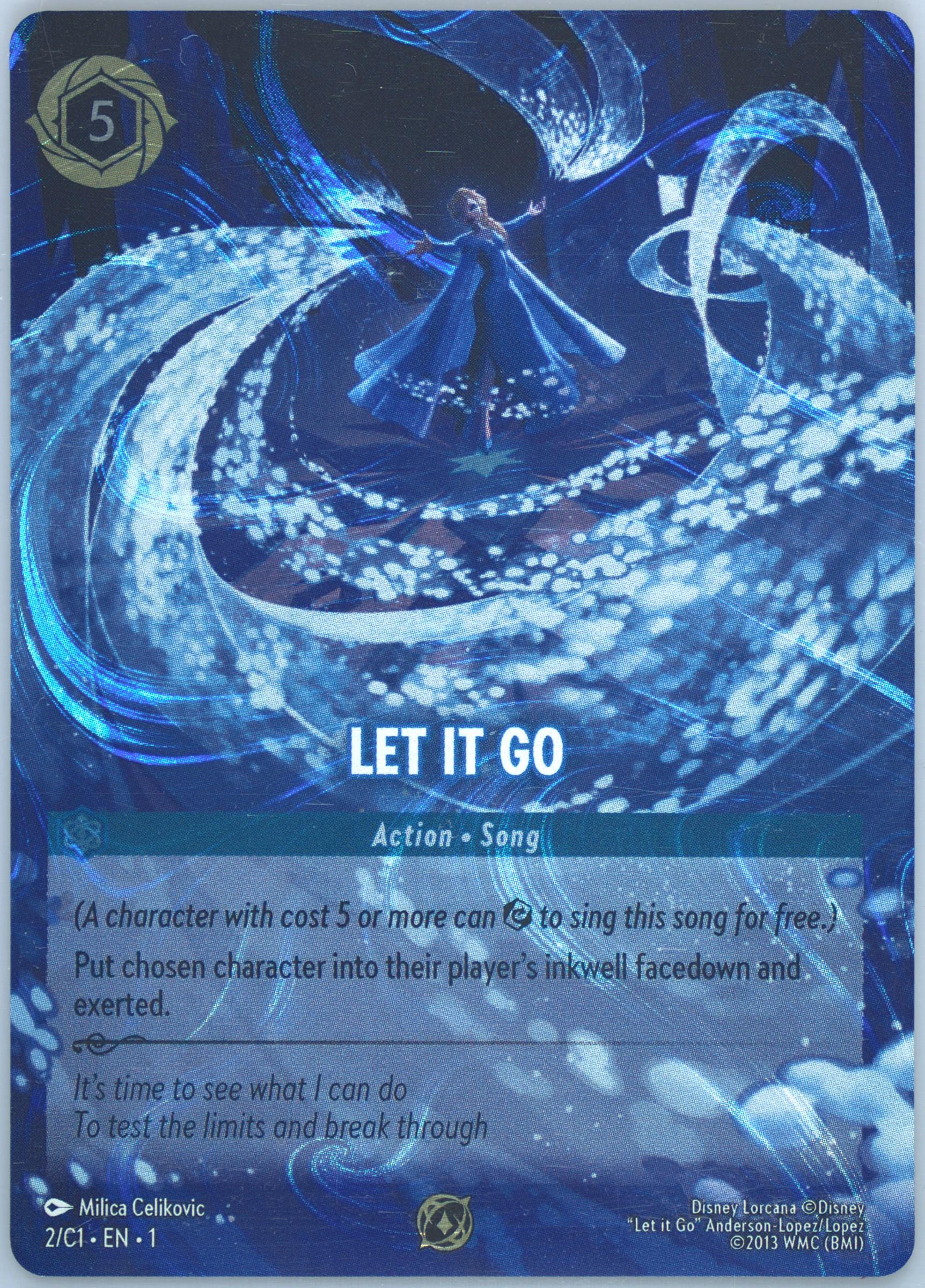 ディズニー　ロルカナ Let It Go プロモ　 PSA10 Spec Details