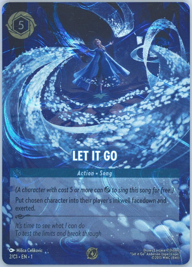 ディズニー　ロルカナ Let It Go プロモ　 PSA10 Spec Details