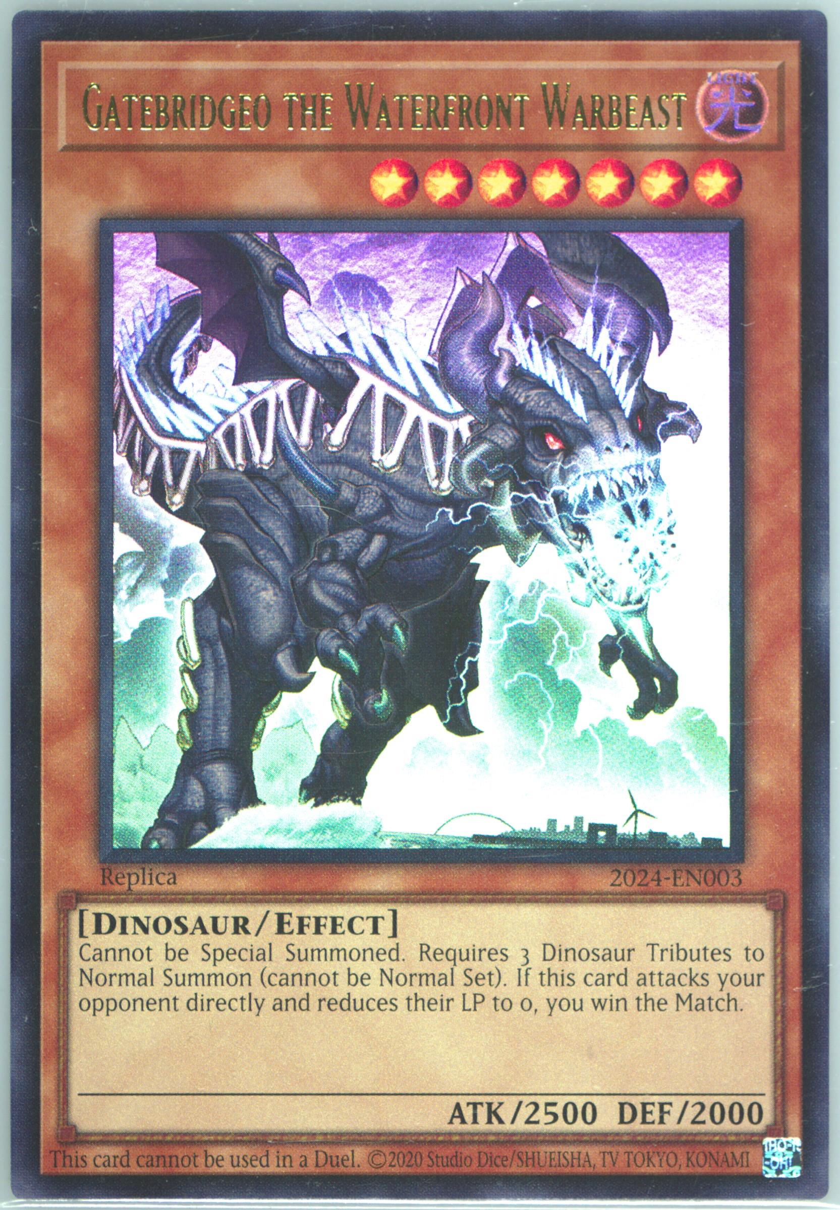 gatebridgeo the waterfront warbeast 10＋ Gatebridgeo the Waterfront Warbeast - Yugipedia