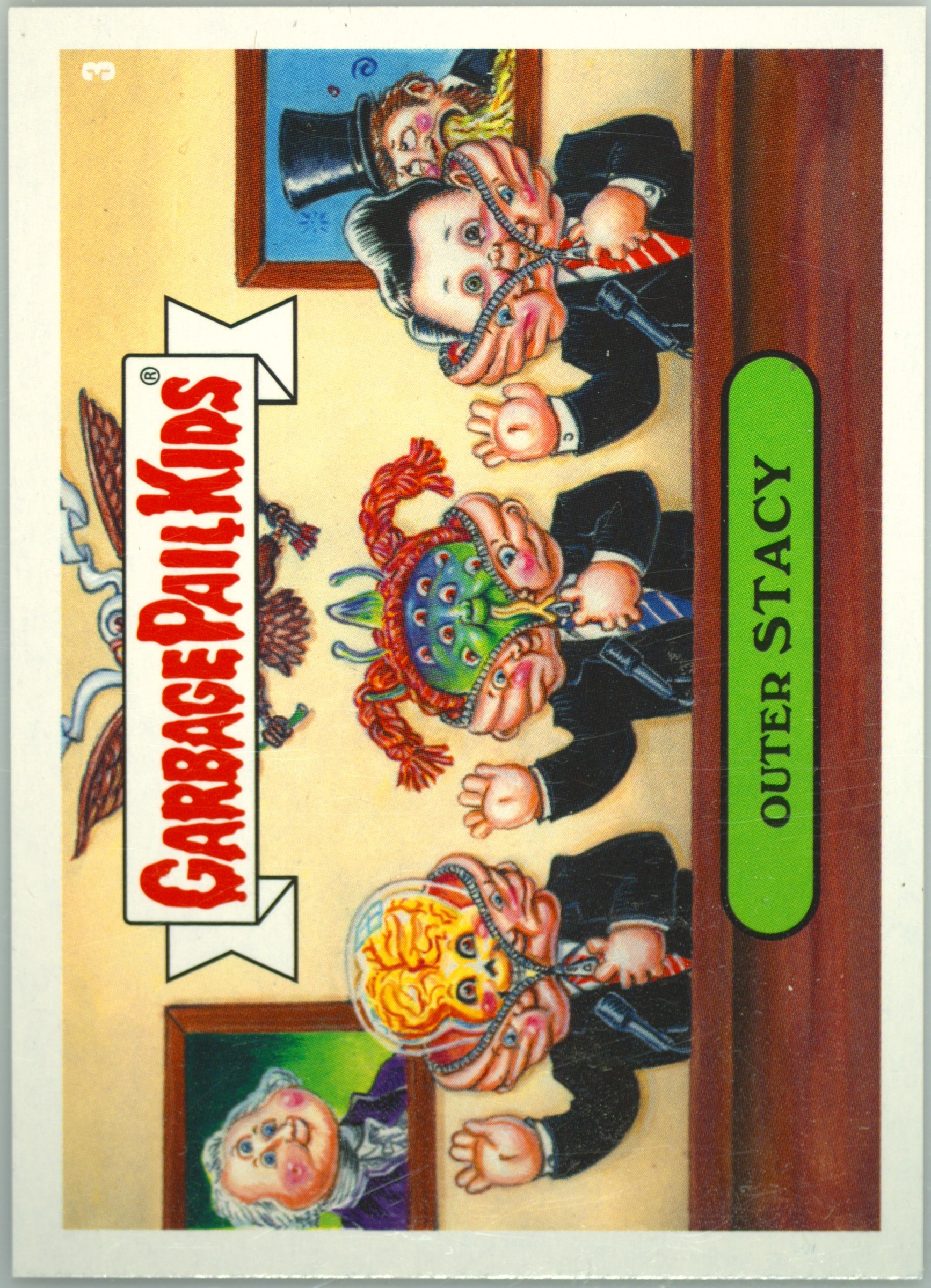 2023 Topps Garbage Pail Kids 2023 Was The Worst #3 Outer Stacy front