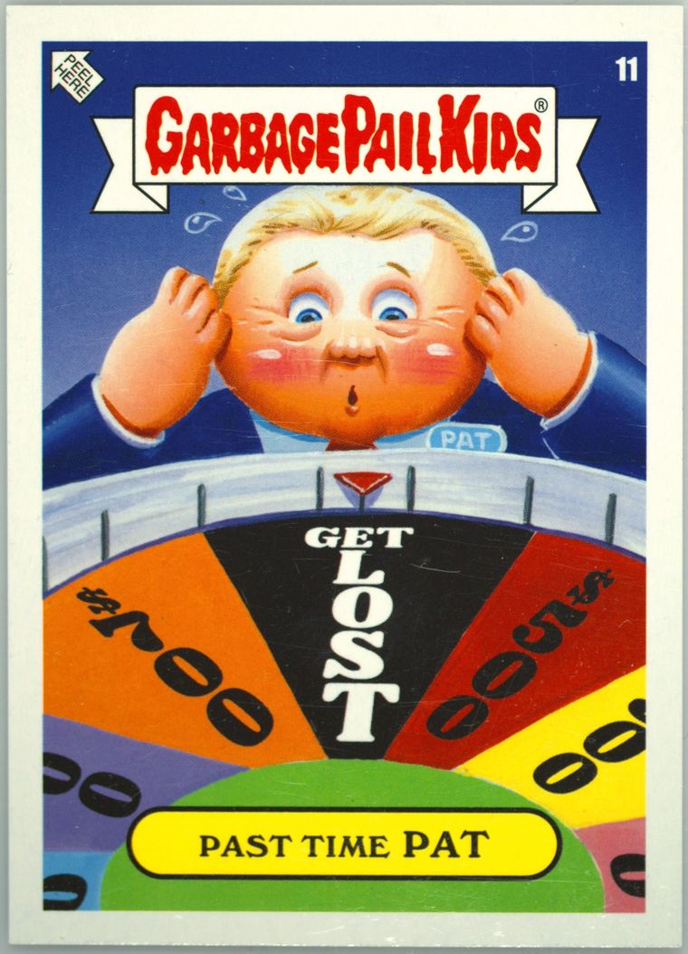 2023 Topps Garbage Pail Kids 2023 Was The Worst #11 Past Time Pat front